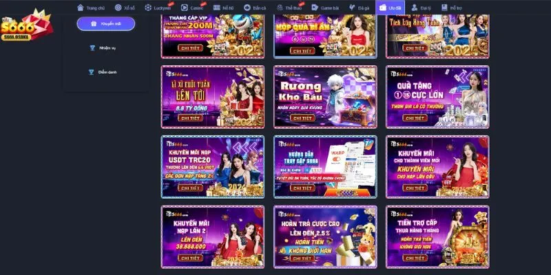 S666 tri ân người chơi nhiều ưu đãi hấp dẫn